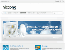 Tablet Screenshot of niccons.com